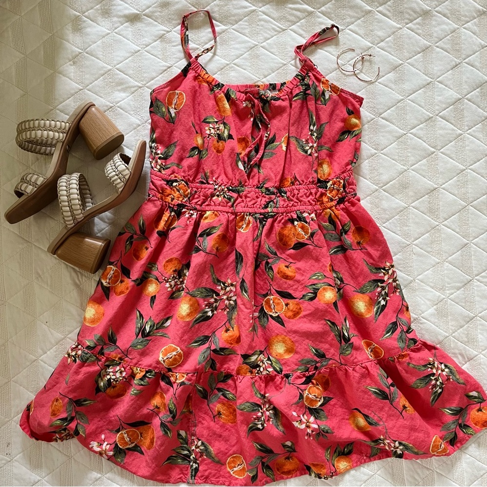 LOFT Floral Patterned Dress